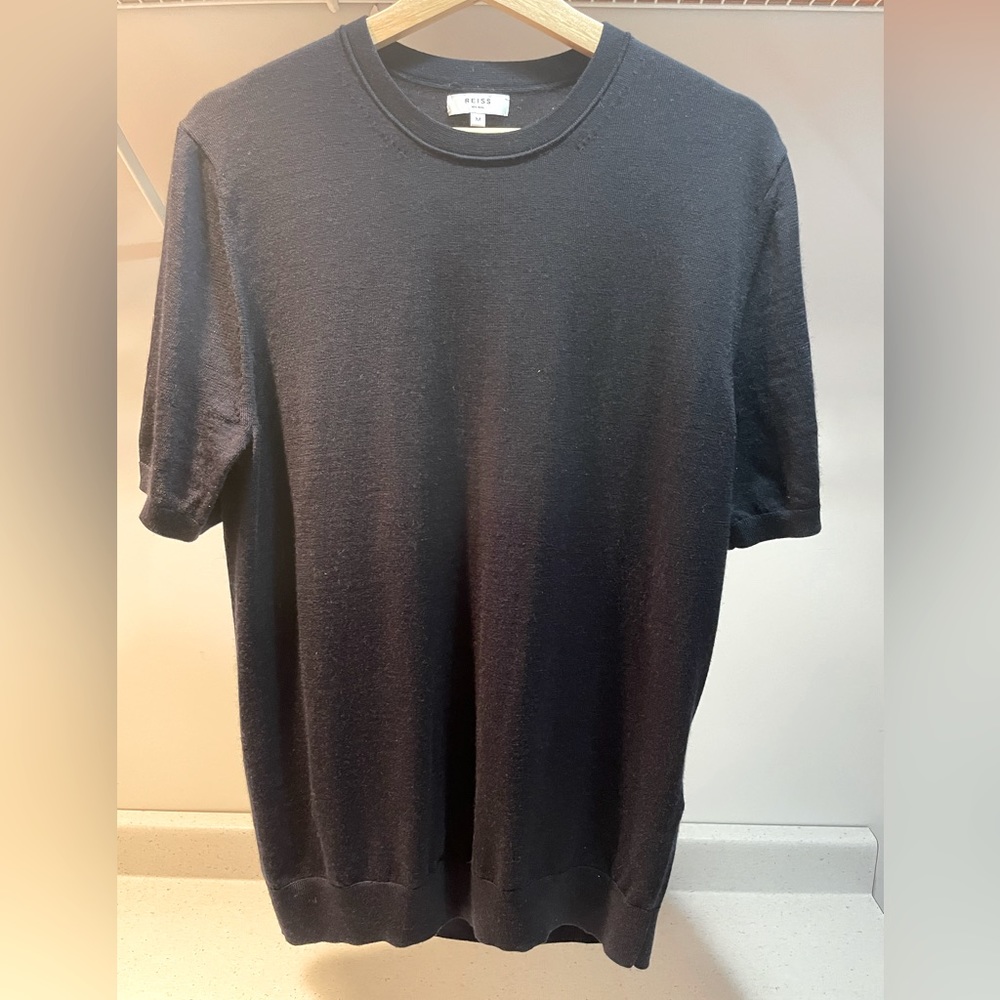 Wool T-Shirt by Reiss
